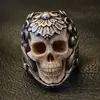 Nuevo Anillo de Tendencia Hip-Hop Retro Elegante para Hombres Europeos y Americanos Estilo K Estilo Ins Tendencia Nacional Estilo Chino