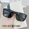 P111 Nuevas Gafas de Sol Polarizadas Cuadradas Europeas y Americanas con Montura de PC, Montura Grande, Artefacto para Adelgazar el Rostro, Tendencia de Moda, Fabricantes de Gafas de Sol