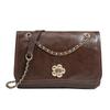 Bolsa de Ombro Única com Textura de Corrente Versátil para o Dia a Dia Primavera 2026 Nova Bolsa Clássica Retrô de Axila Bolsa Transversal Fashion para Mulheres