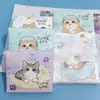 Papel de impresión de dibujos animados bolsa pequeña portátil color servilleta papel de impresión para niña papel doméstico papel tisú al por mayor