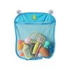 Suministro directo de fábrica bolsa de almacenamiento creativa para colgar en la pared del dormitorio bolsa de malla con ventosa de dibujos animados lindos almacenamiento de artículos varios para el baño