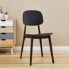 Venta al por Mayor de Fábrica Silla de Caramelo Silla Moderna Simple para Adultos Silla de Plástico Creativa para Restaurante Silla Casual para el Hogar con Respaldo