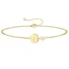 2026 Aliexpress Nuevo Estilo Pulsera de Perlas de 26 Letras, Moderna, Personalizada, Sencilla, Delicada, Estilo Retro Joyería de Mano para Mujeres