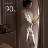 Cortinas de Dormitorio de Estilo Pastoral de Nuevo Estilo 2026, Oscurecimiento Total, Gama Alta, Tela para Persianas sin Taladro, Cortinas de Protección Solar y Aislamiento Térmico para Balcón