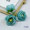 Flor Artificial Pequeno Botão de Rosa Estilo Europeu Exquisita Peônia Pequeno Pacote de Material Caixa de Flores com Flor Adorno de Cabeça Étnico