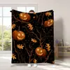 2025 Nuevo Fantasma Rosa de Halloween Manta de Halloween Manta de Halloween Thriller Transfronteriza Manta tipo Throw de Amazon