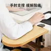 Soporte de Brazo para Computadora Reposamanos Tablero de Extensión de Escritorio Almohadilla para Muñeca Tablero de Extensión de Mesa Reposabrazos para Codo Reposapalmas Tablero de Soporte Plegable