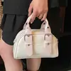 Bolso de Mano Cruzado Estilo Coreano Simple Casual para Mujer 2026 Nuevo Elegante de Alto Valor Bolso Almohada para Hombro Cruzado