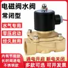 Válvula de Solenoide Normalmente Cerrada Válvula de Agua de 2 Vías 4 Vías 6 Vías 1.0 pulgada 2 pulgadas Válvula de Aire Ac220V Dc24V Dc12V Cable de Cobre Válvula de Dos Vías