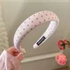 Faixa de Cabeça com Coroa Alta para Mulheres, Novo Estilo com Toque de Luxo, Faixa de Cabelo Larga Versátil para Sair, Acessório de Cabelo para Lavar o Rosto