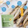 Snacks de Elementos Traza Gato Xiaomeng Bayas Huevas de Pescado Rellenas Pescado Lleno Crujientes y Deliciosos Universales Pescado Seco Nutritivo para Gatos y Perros