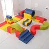Equipo de Parkour para Jardín de Infancia Equipo de Entrenamiento Físico Set de Nueve Piezas de Parkour Gimnasio de Educación Temprana Integración Sensorial Entrenamiento