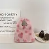 511123 Linda Bolsa de Felpa para Muñeca, Bolsa de Almacenamiento Portátil para Salidas, Bolsa de Mano de Gran Capacidad para Snacks y Almuerzos