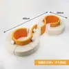 Sofá Creativo de Ocio en el Área de Descanso, Vestíbulo de Hotel, Oficina de Ventas, Área de Reuniones y Recepción, Juego de Mesa de Café en Forma de S, Moderno y Sencillo