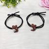 Abraço urso namoradas casal pequeno elástico coelho ferro-absorvente pedra mão corda ímã urso coelho sucção cabelo corda cocar