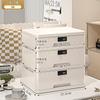 Caja de Almacenamiento con Cerradura para Artículos Domésticos Importantes Caja de Almacenamiento con Contraseña Cajón de Gran Capacidad Organizador de Archivos Gabinete de Almacenamiento