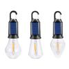 Lámpara repelente de mosquitos con carga solar nueva lámpara de ambiente para acampar lámpara multifuncional de tungsteno lámpara de bombilla retro para acampar al aire libre