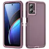 Capa de celular Motorola compatível com Amazon, 3 em 1 à prova de quedas, cobertura total, estilo executivo para celular G Power 2026
