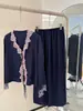 Pijama Retro para Mujer, Ropa de Casa de Seda de Hielo para Primavera y Verano, Shorts Sexys de Tirantes con Copas, Nuevo Estilo Conjunto de Pijama de Cuatro Piezas