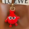 Pequeño Genio de Bolas de Carbón, Popular en Internet, Lindo Bolso, Adorno Colgante, Muñeco de Peluche, Mochila Escolar para Mujer, Llavero para Coche