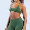 Novo sutiã esportivo transfronteiriço da Amazon para mulheres, à prova de choque, com gola halter, costas bonitas, para fitness, esportes ao ar livre, roupa de yoga