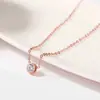 Collar elegante de acero de titanio, ligero, de lujo, chapado en oro, exquisito, sin color, para mujer, combina con todo, moda, Internet, tendencia, cadena de clavícula, fábrica