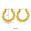 Brincos Dourados Europeus e Americanos Simples Metal Geométrico Novos Brincos Retrô Atacado