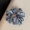 Goma para el pelo tipo Gypsophila Coreana con Pedrería para Mujer, Cuerda para el Pelo de Satén de Gama Alta para Cola de Caballo Baja