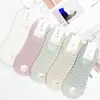 Calcetines invisibles de malla transpirable simples para mujer Baina del mar verano finos con agujeros de boca baja calcetines de algodón para mujer calcetines invisibles al por mayor