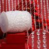 Cortina de Cadena de Cuentas de Platillo Volador Acrílico Conexión de Boda Cortina de Techo de Boda Cortina de Puerta Cortina de Cuentas Materiales Hechos a Mano
