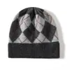 Gorro de Cachemira para Mujer, Gorro de Punto, Adelgazante, Cálido, Gorro Casual de Lana para Otoño e Invierno, Gorro Protector de Orejas para Compras, Gorro de Punto, Gorro para Clima Frío