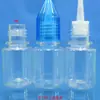 Um grande número de conjunto de três peças de garrafa transparente PET5ML para spot com tampa de cristal conta-gotas cor de tinta de tatuagem cor de garrafa de leite cor de garrafa de água