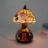 Lámparas de mesa luminosas de temática navideña más vendidas transfronterizas, nuevos diseños 2026, decoración creativa para el hogar, pequeñas luces nocturnas, disponibles para venta al por mayor