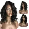 Peluca Africana Más Vendida Tocado Negro Producto Nuevo Ola de Rulos Pequeños Cabello Corto Rizado Peluca para Mujeres en stock Cabello