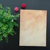 Menú de invitación con impresión de sombreado plegable, estilo retro nostálgico europeo de Amazon, tamaño A4, papelería con membrete