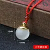 Colar com Pingente de Garrafa Oca Fosca Pequena Garrafa de Vidro Abre para Guardar Coisas Dentro Garrafa Transparente Gawu para Casal