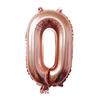 Globo Digital Grande de 40 Pulgadas Delgado Azul Rosa Oro Rosa Decoración de Boda Fiesta de Cumpleaños para Niños