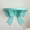 Decoración de habitación femenina, estante de pared, no requiere taladro, rosa, estilo japonés, suave y lindo, con diseño de moño