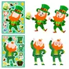 Grande Venda 6 Folhas/Pacote St. Adesivos de Quebra-Cabeça de Dia de São Patrício Adesivos Criativos Interativos Pai-Filho Festival Irlandês DIY
