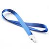 Funda para Tarjeta con Cordón de 15 mm Cuerda de Poliéster de 1.5 cm Cuerda para Colgar Tarjeta de Trabajo Colgante con Funda para Tarjeta de Pecho Cuerda Ensanchada