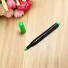 Marcador de tiza líquida ecológica sin polvo soluble en agua de 12 colores, barra negra, para tableros claros, bolígrafos fluorescentes para tableros de PVC y acrílico, escribible