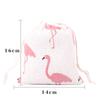 Bolsa de algodón con cordón estampada, pequeña bolsa para el hogar, para viajes, almacenamiento de artículos diversos, bolsa para regalo de Navidad, disponible en stock.