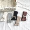 Medias Infantiles 2022 Algodón Peinado Doble Aguja Moño Leggings Calcetines para Niñas Estilo Delgado de Verano Suministro Exclusivo Transfronterizo
