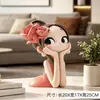 Adornos de Escritorio de Niña de Dibujos Animados, Artículos Suaves para Decoración del Hogar, Manualidades de Moda y Personalizadas, Regalos de Cumpleaños para Parejas