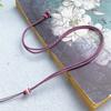 Lanyard colgante al por mayor de fábrica hilo de algodón moderno simple universal cuerda hecha a mano con colgante de jade imitación cera de abeja cadena de cuerda de temperamento