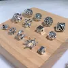 Estilo Retro Estilo Xizang Aleación Corona Antigua Espaciador de Cuentas Diy Accesorios de Cristal Pulsera Collar Accesorios con Cuentas