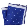 Fabricante Original Em Estoque Lenço de Seda Pequeno Quadrado para Pescoço 23cm Bolso de Terno Masculino Lenço de Seda Poliéster Homens de Negócios