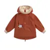 Abrigo infantil con forro polar, nuevo abrigo de otoño e invierno para niñas, parte superior de forro polar de invierno para niños, parte superior de otoño e invierno para bebé