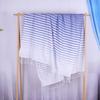 Toalla de baño con borlas degradadas, tejida a mano, decorativa, gruesa y absorbente, ideal para viajes de playa y para parejas de adultos.