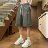 Talla Grande 300 Jin Marca Americana de Moda Estampados Shorts Casuales para Hombre Verano Delgados Sueltos Frescos Streetwear Bermudas Deportivas